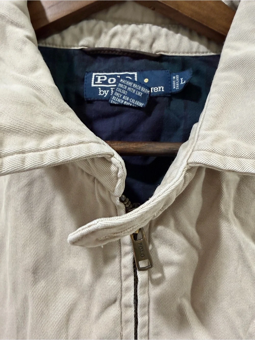 Polo Ralph Lauren Men’s Bi-Swing Jacket in Khaki Size Large